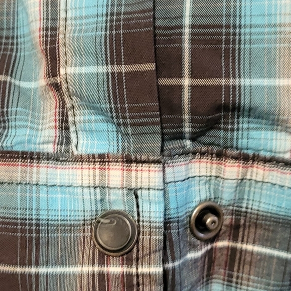 Cinch Modern Fit Two Pocket Men's 100% Cotton Long Sleeve Snap Button Shirt Sz S - Picture 4 of 8